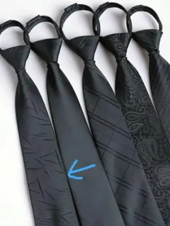 ワンタッチネクタイ 結ばないネクタイ ジッパー式 上品 ビジネス 結婚式 通勤