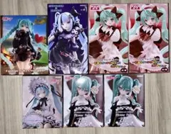 【新品】初音ミク フィギュア　ヴィンテージドール、雪ミク×クロミ含む　7点セット