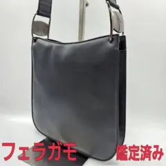 フェラガモ/ショルダーバッグ/黒/ブラック