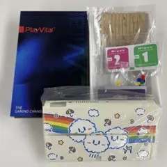 PlayVital ZealProtect Switch 有機EL対応用 虹と雲
