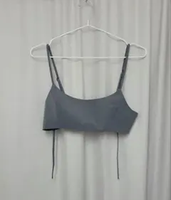 グレー スリーブレス ビスチェ Sサイズのサムネイル