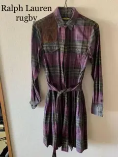 ウェスタン風のデザインがアクセントのラルフローレンワンピース