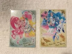 プリキュアカードウエハース4 ハートキャッチ トロピカル 2点セット