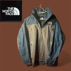 THE NORTH FACE マウンテンパーカー グレー/ブルー
