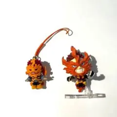 僕のヒーローアカデミア　コスチュームキューピー　ミニフィギュア　エンデヴァー