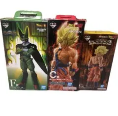 一番くじ ドラゴンボール フィギュア 3体セット セル 孫悟空 下位賞セットのサムネイル
