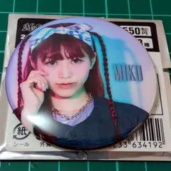 M☆Splash!!缶バッジ　MIKU　BSWビジュアル
