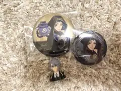 ツイステ 缶バッジ オクタヴィネル寮 ジェイド アズール 缶バッジ 式典服