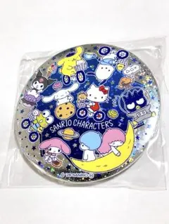 サンリオキャラクターズ　キラキラBIG 缶バッジ 新品☆