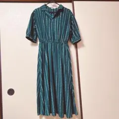 Honeys 花柄ワンピース(グリーン)