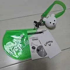 新品タグ付 Callaway キャロウェイ レディース 小物ケース グリーンのサムネイル