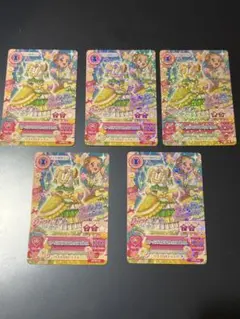 アイカツ ホログラムレアカード 5枚セット