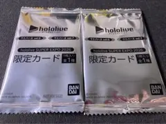 Hololive SUPER EXPO 2026 限定カード　ウエハース　2枚