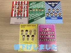 【美品】LDH EXILETRIBE・E-girls年賀状セット 2015