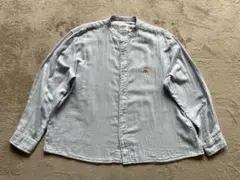 RayBEAMS×DANTONノーカラーシャツ ライトブルー サイズ38のサムネイル
