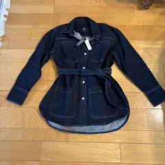 BR デニムジャケット ベルト付き S
