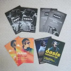 Oasis Knebworth 1996 映画フライヤー　映画チラシ　8枚セット