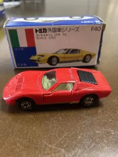 トミカ ランボルギーニ ミウラ SV 1/62 F40 - メルカリ