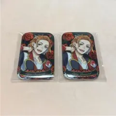 ツイステ ラメキラスクエア缶バッジ ケイト