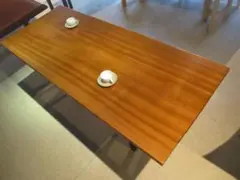 カリガリス モノグラム 伸長式ダイニングテーブル ブロンズトップ 美品