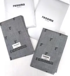 renoma　ハンカチ　2枚組