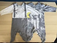 長袖ロンパース 6-12months 2点セット