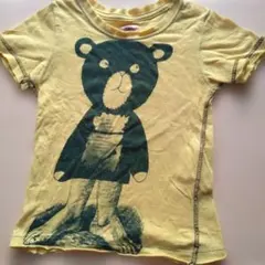UNDERCOVER KIDS ベアプリント Tシャツ イエロー 90のサムネイル
