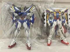 ①ジャンクプラモデル ガンプラ・ハイレゾ ウイングガンダムゼロEW・MGウイング
