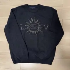 ルイヴィトン LV スタッズ ニット セーター L グレー - メルカリ