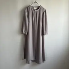 美品　東京ソワール　前開きワンピース