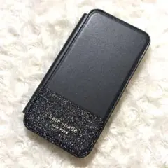 手帳型　　kate spade ケイトスペード　iPhone11proケースラメ