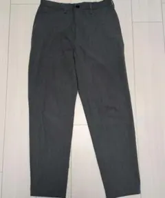 GU ストレッチイージーアンクルパンツ グレー　S
