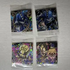 ジョジョの奇妙な冒険シールウエハース4枚 ジョルノ ブチャラティ G.E S.F