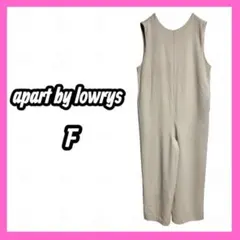 apart by lowrys サロペット　オールインワン　ベージュ　肌触り抜群のサムネイル