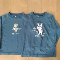 モンベル 長袖カットソー ２枚セット