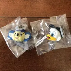 プロ野球マスコット めじるしアクセサリー 2点セット　ドアラ　マーくん