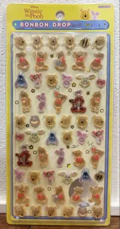 ボンボンドロップシール　プーさん