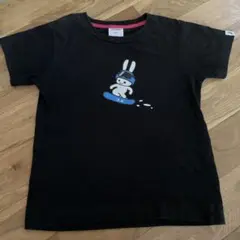 CUNE キッズ Tシャツ うさぎ スノーボード ブラックのサムネイル