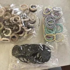 ベビー　ヘアゴムセット