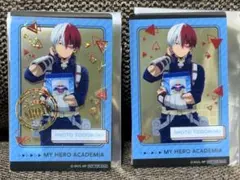 ヒロアカ　ナムコ　特典　クリアイラストシート　カード　箔押し　レア　轟 焦凍