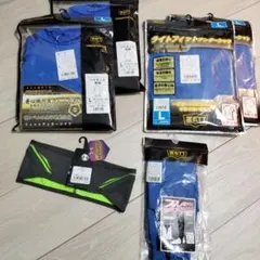 ZETT アンダーシャツ Lサイズ　全４枚＋野球　ストッキング　ヘッドバンド