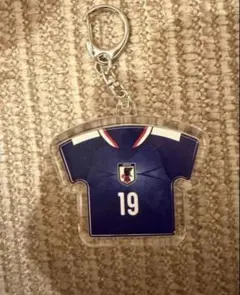 松木 玖生　サッカー日本代表　ユニフォーム型キーホルダー　ホーム