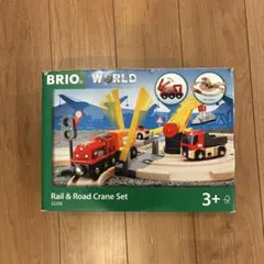 BRIO Rail & Road Crane Set 33208