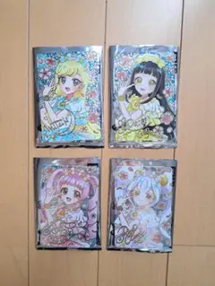 映画 ひみつのアイプリ 入場者プレゼント第一弾 スペシャルアイプリカード 4種