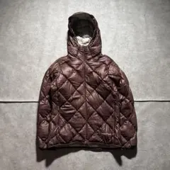 montbell ライトアルパインダウンパーカー ダウンジャケット ブラウン S