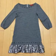 再値下げ⭐︎Apuweiser-riche ミニスカートワンピース フリルニット