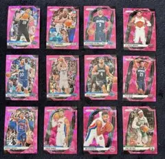 NBA 2024-25 Panini Prizmピンクアイスカード 12枚セット