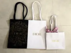 Dior ショップ袋 3個セット