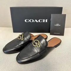 【まんち様専用】COACH コーチ SCOTTY LTR SLIDEローファー