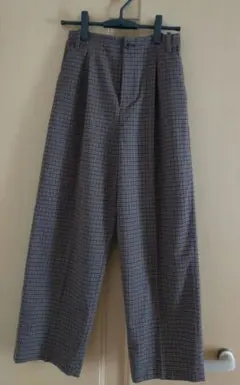 【URBAN RESEARCH DOORS】チェック柄パンツ size36